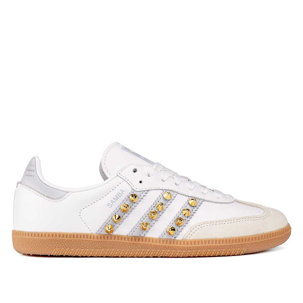 Adidas samba con borchie oro 