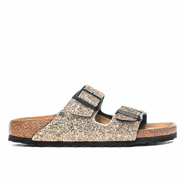 Sandali Birkenstock Arizona Oro con Glitter