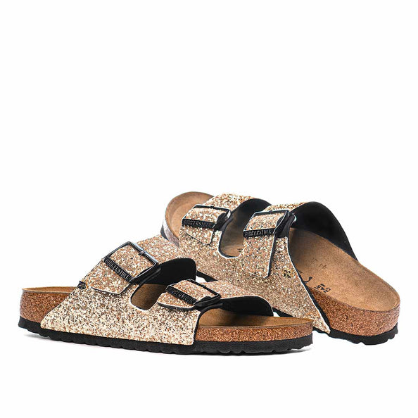 Birkenstock Arizona Glitterate oro