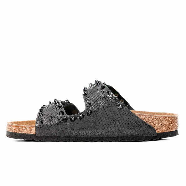 Birkenstock in Pitone nero
