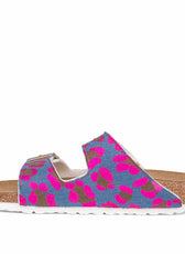 Personalizzazione Birkenstock Arizona Leopardate Denim - Outlet