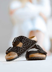 Personalizzazione Birkenstock Arizona Leopardate Nere - Outlet