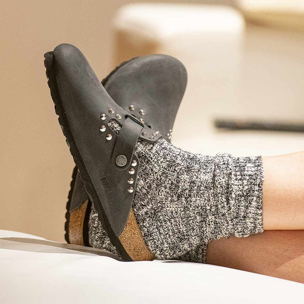 Birkenstock boston con borchie