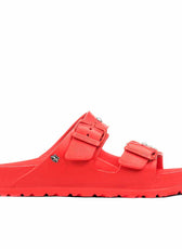 Personalizzazione Birkenstock Arizona EVA Rosse con Perle - Outlet