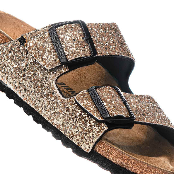 Birkenstock Arizona Oro con Brillantini 