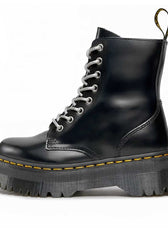 dr martens con lacci con strass