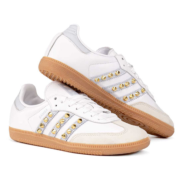 Adidas samba con borchiette oro