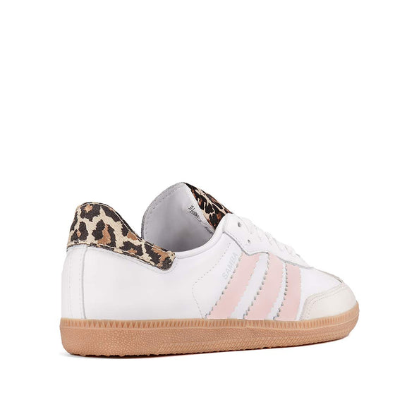 Scarpe da ginnastica Samba dettagli animalier leopardati e rosa pastello