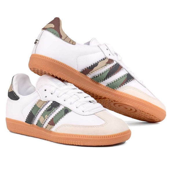 Scarpe Adidas modelo Samba colore verde militare mimetico