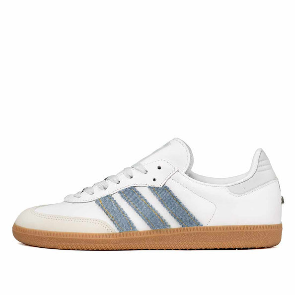 Scarpe modello Samba con inserti Denim