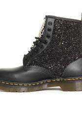 Personalizzazione Dr Martens con Strass e Glitter Nero - Outlet