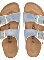 Personalizzazione Birkenstock Arizona Bianche in Jeans Denim - Outlet