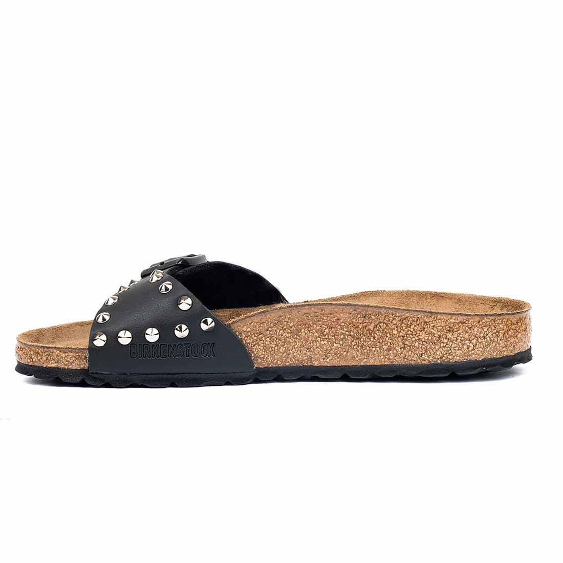Personalizzazione Birkenstock Madrid con Borchie a cuneo color Argento - Nere - Outlet