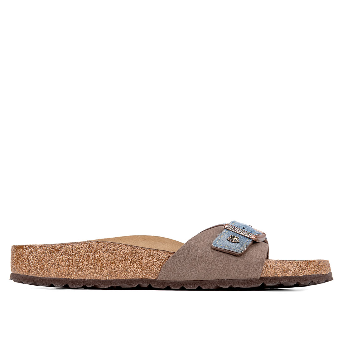 Personalizzazione Birkenstock Madrid Mocca e Denim - Outlet