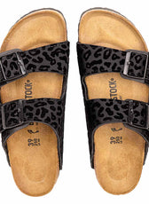 Personalizzazione Birkenstock Arizona Leopardate Nere - Outlet