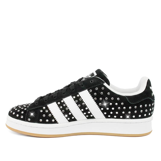 campus adidas nere con strass