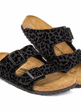 Personalizzazione Birkenstock Arizona Leopardate Nere - Outlet