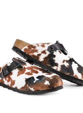 ciabatte birkenstock nere stile muccato