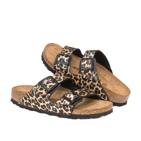 birkenstock arizona leopardate