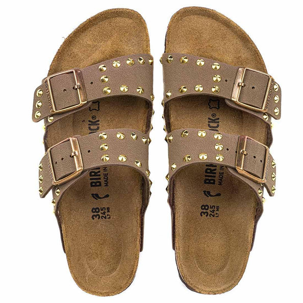 birkenstock borchiate marroni