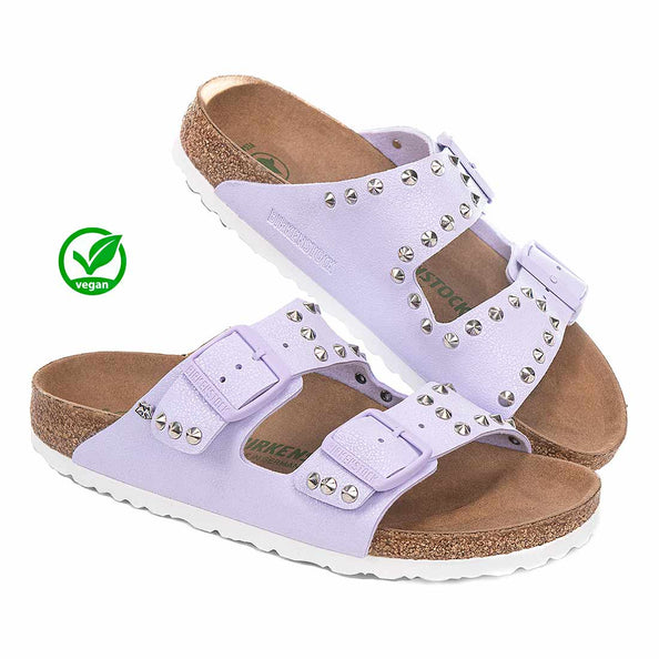 Birkenstock per vegani personalizzate color Lavander Fog lilla Glicine