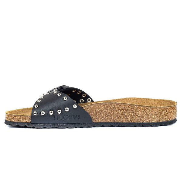 Ciabatte con borchie marca birkenstock modello madrid colore nero