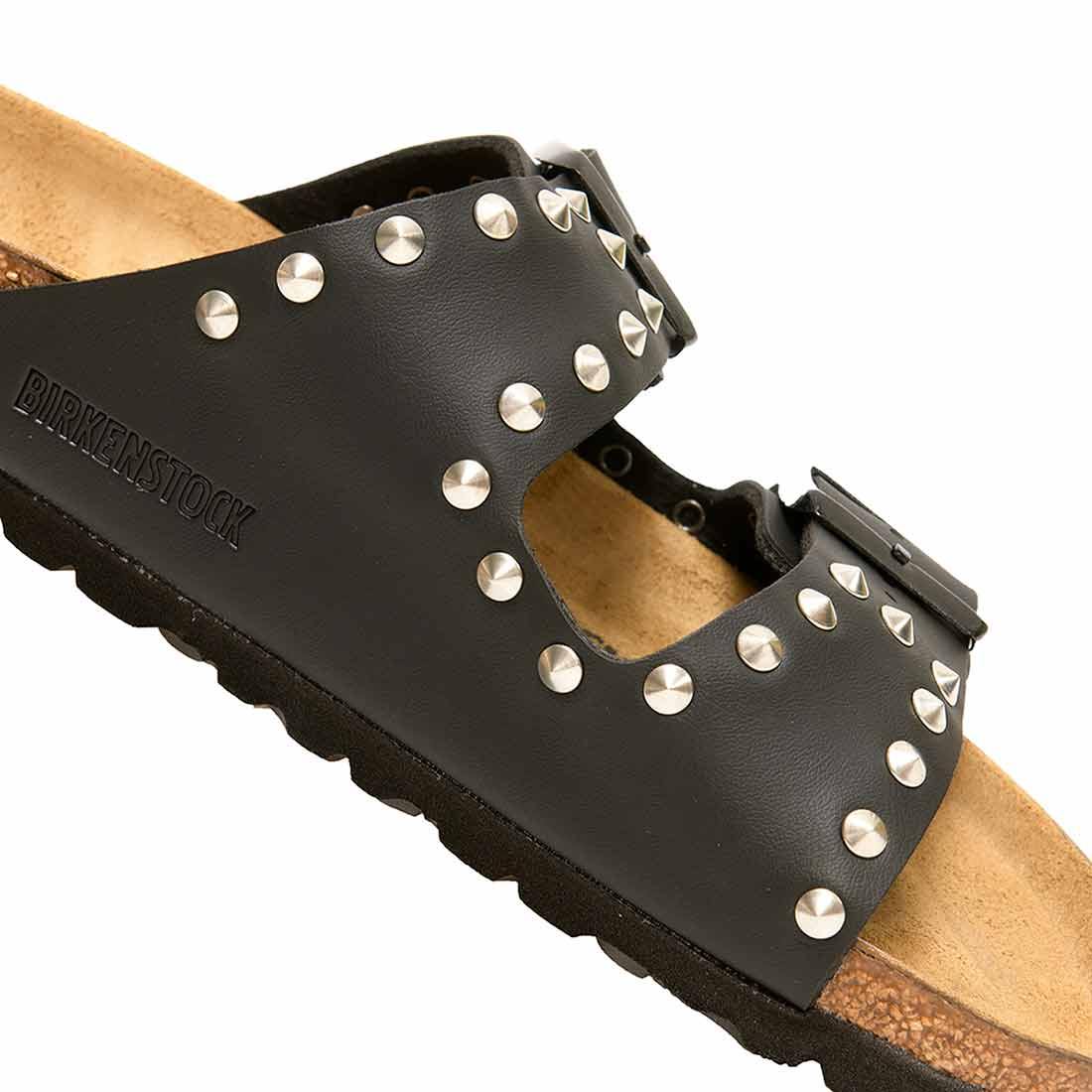 Birkenstock Arizona Nere borchiate 