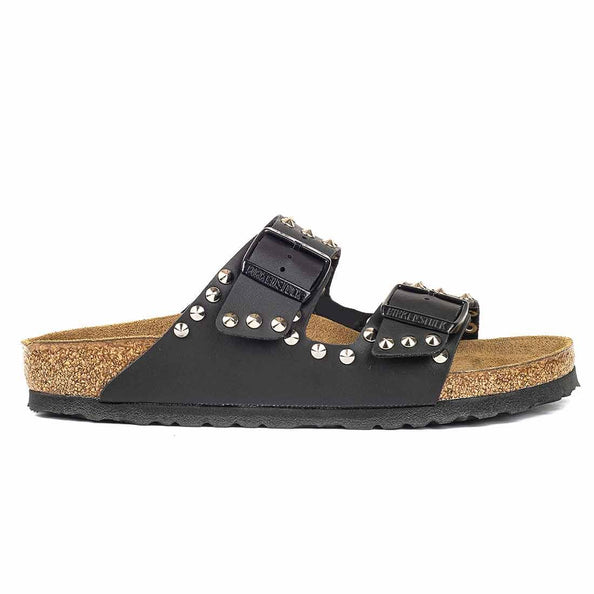 birkenstock custom arizona con borchie argento