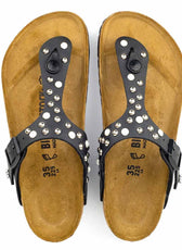 birkenstock custom borchiate con borchie argento