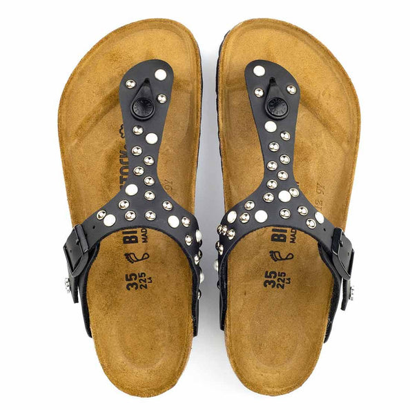 birkenstock custom borchiate con borchie argento