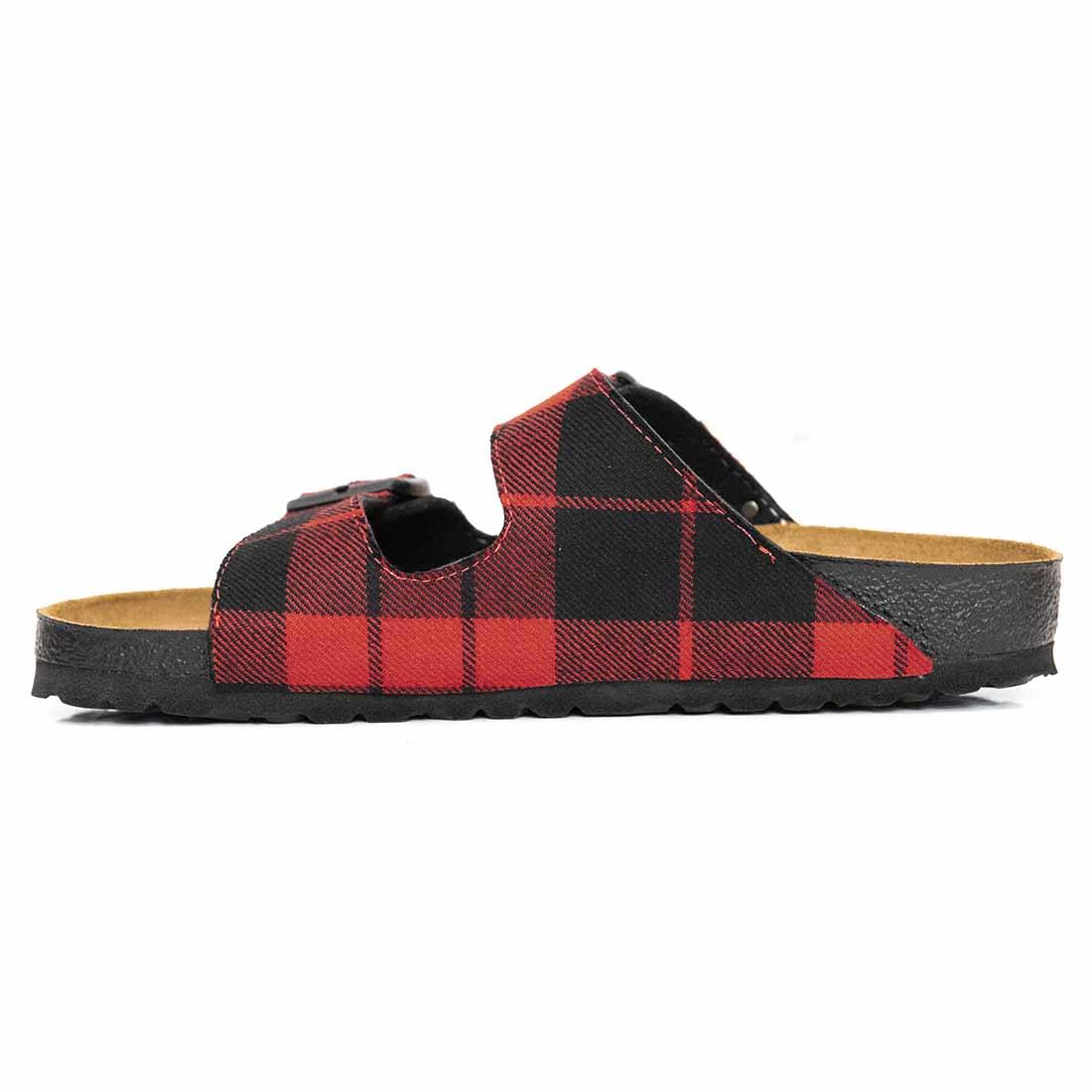 birkenstock personalizzate in tartan scozzese