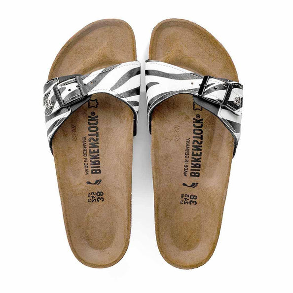 ciabatte birkenstock personalizzate zebra