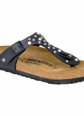 sandali birkenstock gizeh custom con borchie e perle