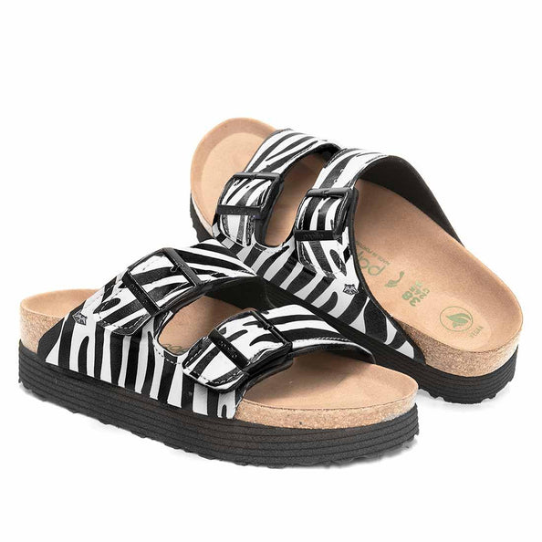 sandali birkenstock personalizzati zebrate